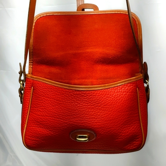 ♥️ VINTAGE ♥️ Dooney & Bourke All Weather Leather Equestrian Bag - Picture 8 of 16